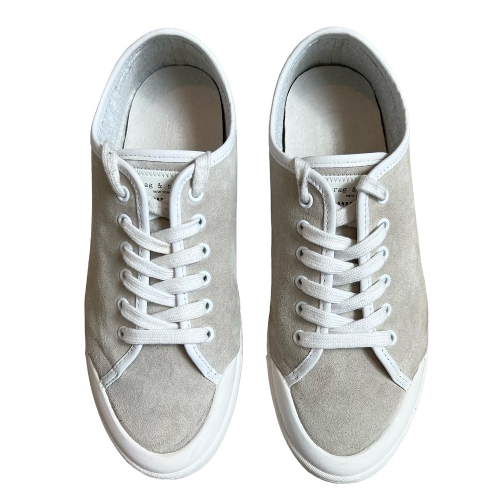 Rag & Bone Standard Issue suede lace up low top sneakers size EU 39.5/ US 9.5